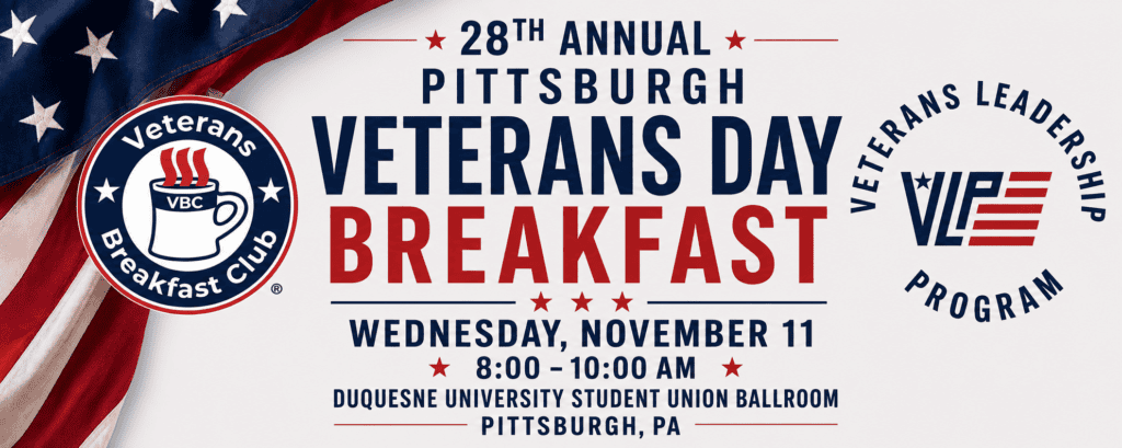 Veterans Day Breakfast 2026 Banner